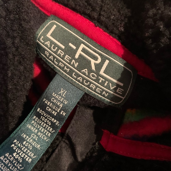 LAUREN RALPH LAUREN ACTIVE Navajo Print Fleece - Picture 5 of 6